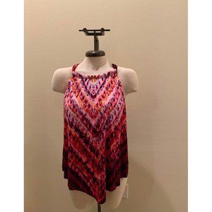 Pink Swim suit Large (12-14) Top with Adjustable Straps Tankini